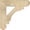 Ekena Millwork Merced Craftsman Rough Sawn Bracket, Douglas Fir, 4"W x 20"D x 20"H BKT04X20X20MRC04RDF - alternate 2